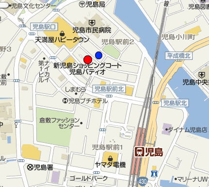 児島駅前地図